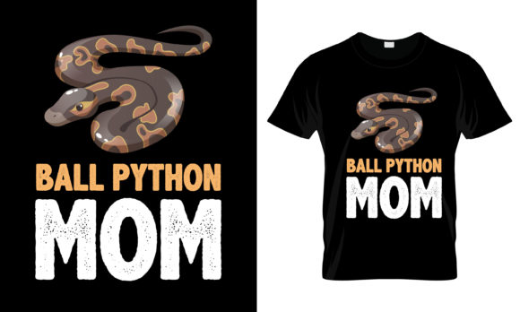 Ball Python Mom Graphics & Print Templates