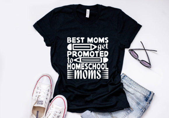 Homeschool Mom Quote Graphics for T-Shirt Designs