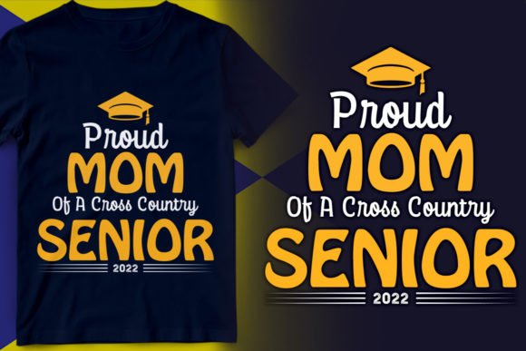 Proud Mom Cross Country Graphics & Print Templates