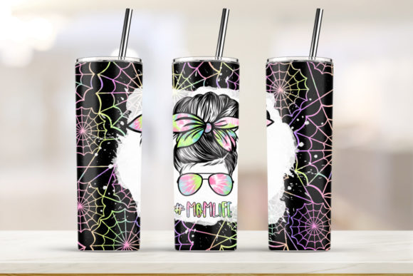 Reviewing Mom Life Spiderweb Halloween Design