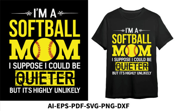 Reviewing the IM a Softballer MOM Design for Real Embroidery