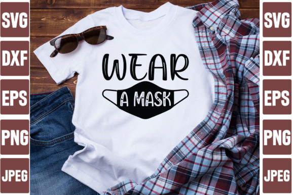 Wear a Mask: Graphics for T-Shirt Designs